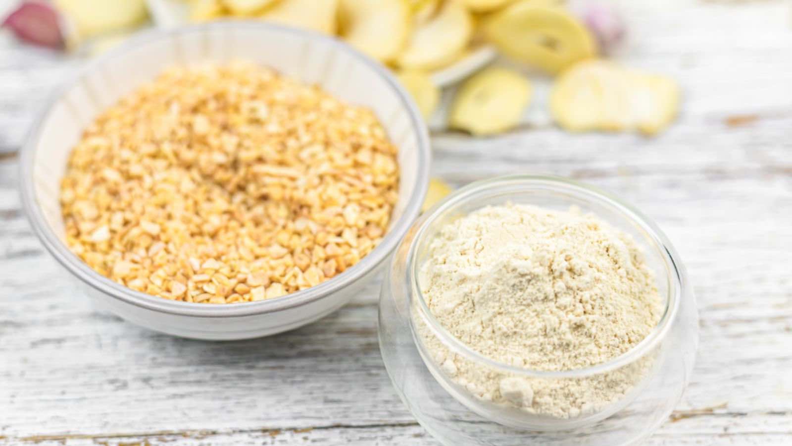 سیر گرانوله در مقابل پودر سیر