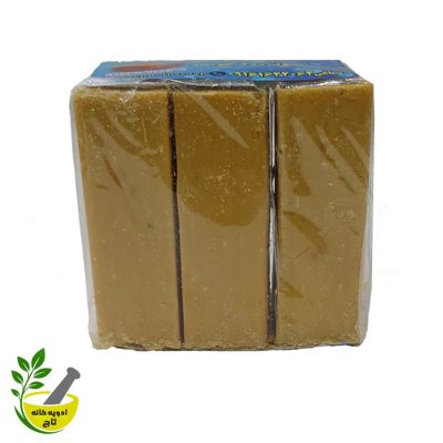 صابون زردچوبه بروجرد ۳ عددی