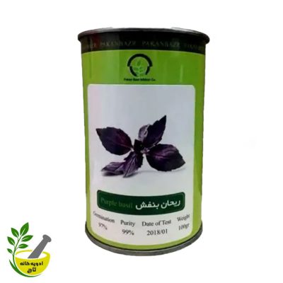بذر ریحان بنفش پاکان بذر ۱۰۰ گرمی